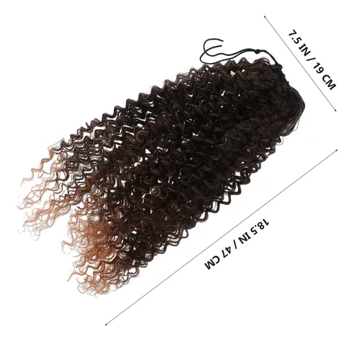 Cola De Caballo Para Extensiones De Cabello Rizado – Cola De