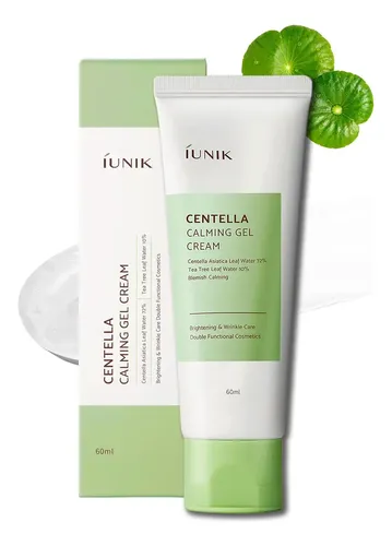 Iunik Centella – Crema De Gel Calmante 70% Vegano, No Pegajo