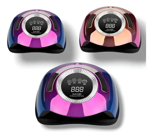 Cabina De Uñas Para Manicura Metalizado Sun S6 Uv/led 168w