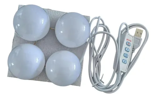 Luces De Espejo De Tocador Simples Montadas En La Pared Para