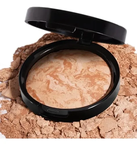 Polvo Bronceador Horneado Para Rostro, Bronce Natural, Libre