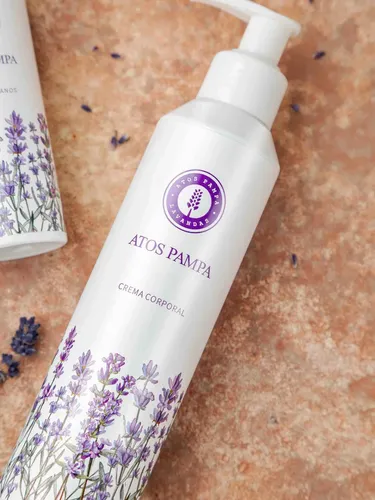 Crema Corporal Hidratante Atos Pampa con Lavanda de 200 mL