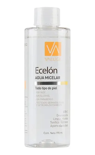 Ecelon Agua Micelar Para Todo Tipo De Piel 6en1 Valuge 190ml