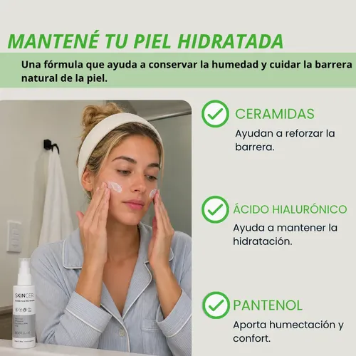 Kit Skincare Piel Mixta Grasa Facial Libra + X2 Muñequeras