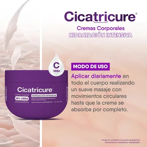 Crema reparadora intensiva con urea al 10%