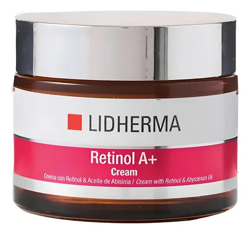 Crema Retinol A+ 50 Ml Lidherma 30+ Renovador Facial