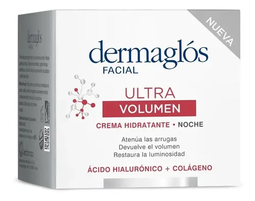 Dermaglós Crema Hidratante De Noche Ultra Volumen 50g Tipo de piel Normal a seca