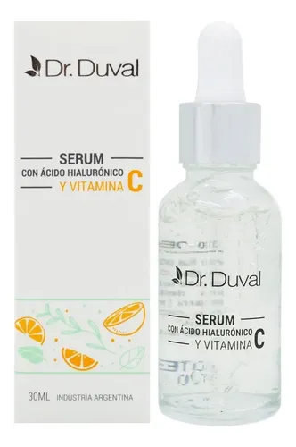 Sérum Con Ácido Hialurónico Y Vitamina C X30ml Dr. Duval