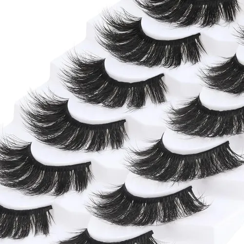 Pestañas Postizas Losha Lashes Fluffy 7 Pares Style1