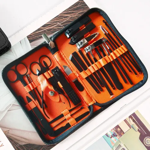Kit De Manicura 30 En 1 Set Cortauñas De Acero
