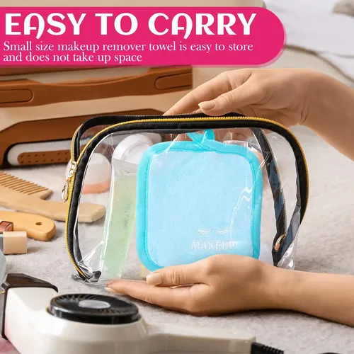 Makeup Remover Cloths Queekay 48 Pcs Reusable Washable