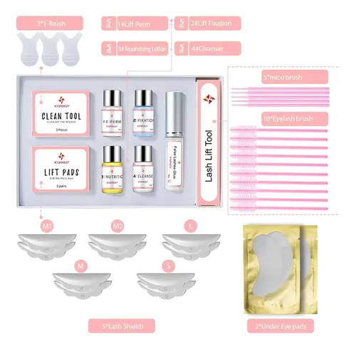 Kit De Pestañas Iconsigupgrade Lift On Lifting