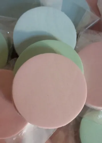 Pack X 10: Esponjas Redondas Para Maquillaje Surtidas!!!