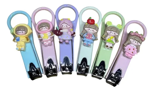 Alicate X6 Cortauñas Infantil/adulto Con Muñeco Kawai Ip0545