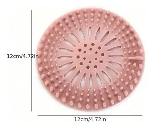 Cubierta De Desagüe De Suelo De Silicona, Antibloqueo, Recog
