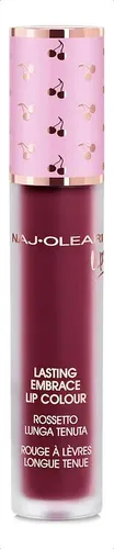 Labial Líquido Naj Oleari Color 10 Dark Burgundy Larga Duración