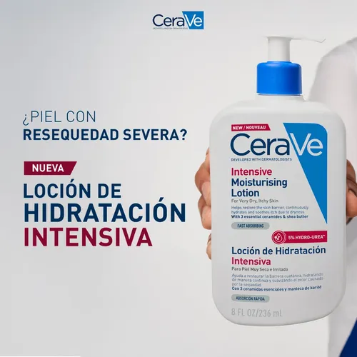 Cerave Crema Loción Hidratante Intensiva Piel Extra Seca
