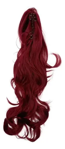 Extensión de Cabello Cola de Caballo de Fibra Sintética