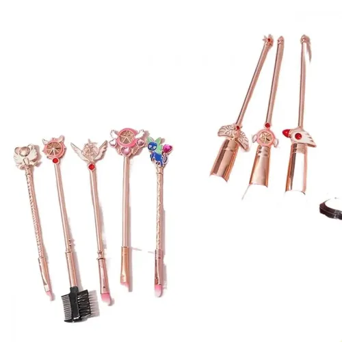 Kit De 8 Brochas De Maquillaje Sakura Magic Wand