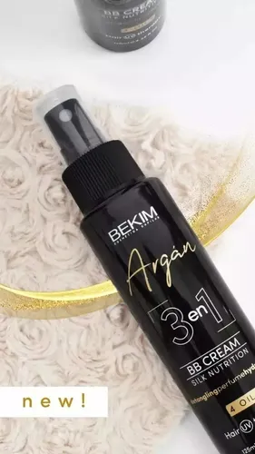 Bekim Bb Cream Capilar 3 En 1 Argan Hidrata Desenreda