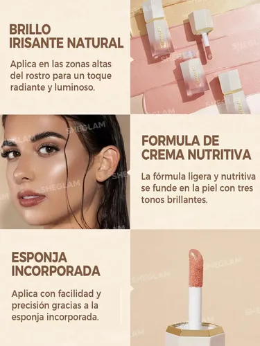 Iluminador líquido Sheglam Glow Bloom – Vanilla Frost