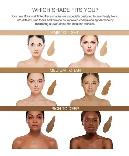 Australian Gold Botanical SPF50 Tinted Faces Sunscreen BB Cream (Rich to Deep)