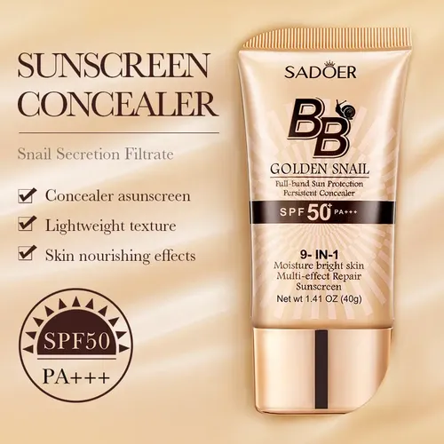 (yf)gm Crema Bb Sadoer Con Protector Solar Efecto Naturalc