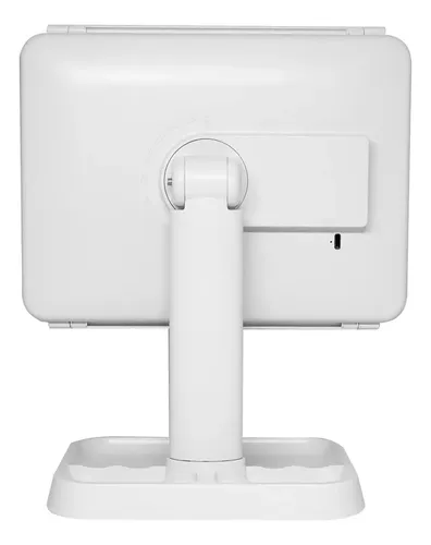 Espejo Para Maquillaje Blanco Con Luz Led Carga Usb E154