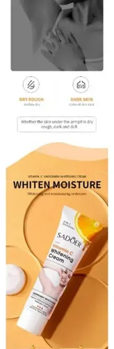 Bw- Crema Blanqueadora Para Axilas Vc Sadoer.