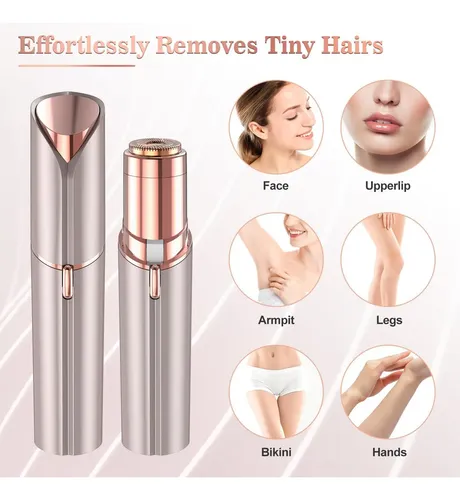 Afeitadora Portátil Depilación Facial Mujeres Recargable