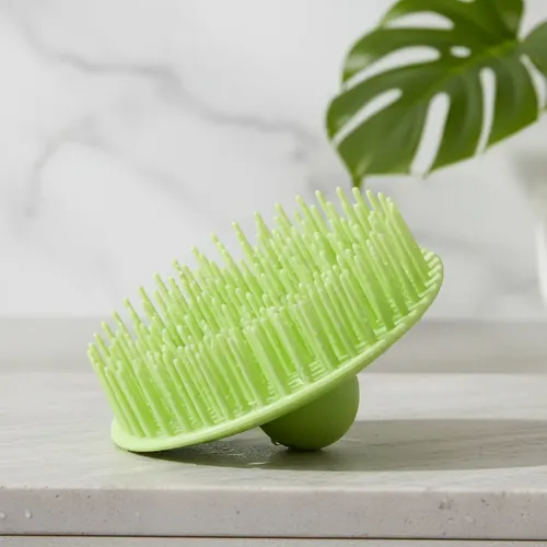 Cepillo Masajeador Para Shampoo Cabello Cuero Cabelludo