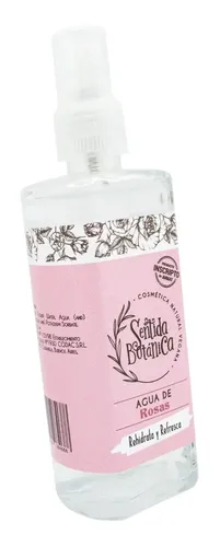 Agua De Rosas Natural Pura Anmat Vegan Sentidabotánica 120ml