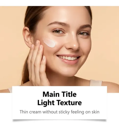 Crema Hidratante Facial Ligera Para Acné