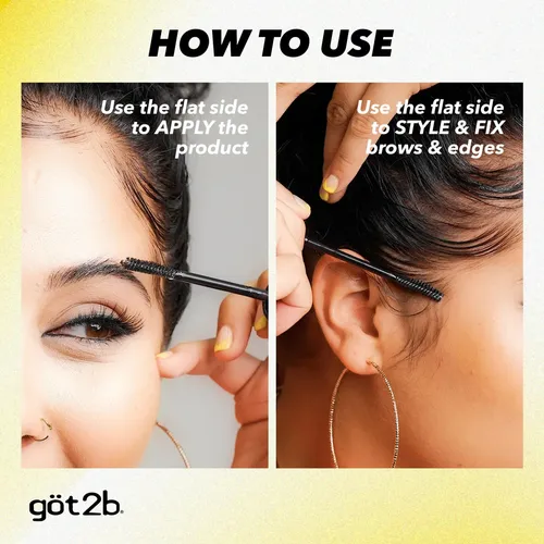 Gel Para Cejas Got2b Glued Edge Control Transparente 16ml
