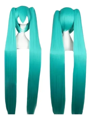 Lake Blue For Miku Cosplay Wig 120cm