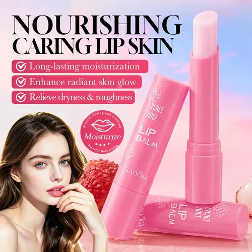 Bálsamo Labial Hidratante Litchi Juice, 3 G