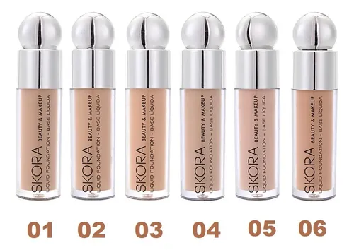 Maquillaje Concealer Corrector Líquido Con Aplicador Skora