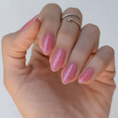Base Coat Raspberry Jelly Reflective 15ml Pink Mask