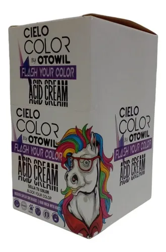 Mascara Capilar Con Enjuague Crema Acida Otowil Caja X12uni