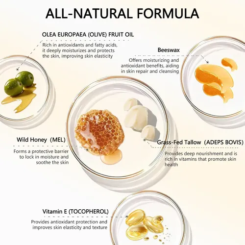 Pomada Sebo Natural Infusión Hierbas Reparadora Piel 60g