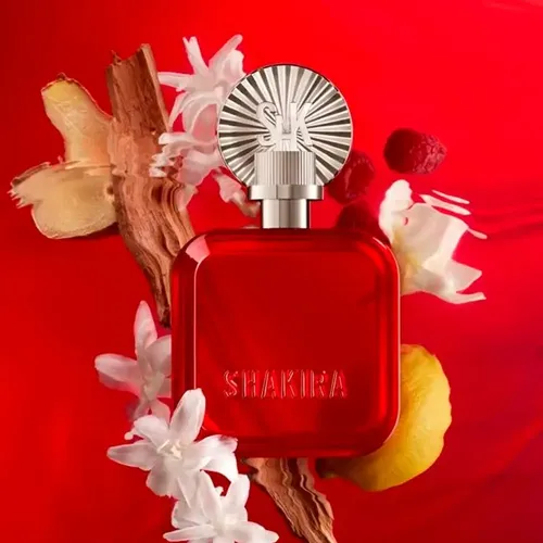 Shakira Rojo Edp Perfume Importado Mujer 80ml