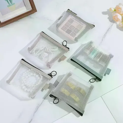 Bolsa De Cosméticos De Malla H 5x Mini Pouch R