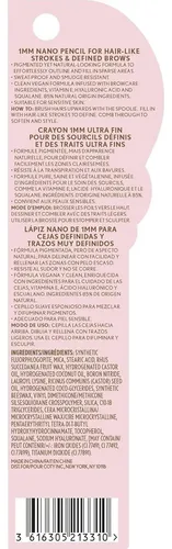 Lápiz Para Cejas Vegano Nano 1 Mm Soft Brown Covergirl