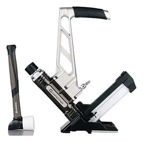 Grapadora De Suelos 3 En 1 Carpenter Tools Cfl5016 Y Cfn64 1