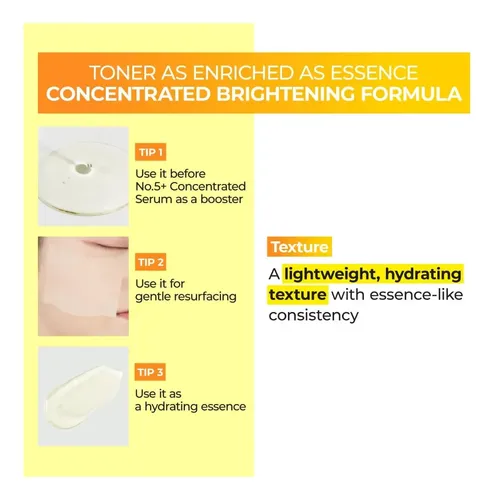 Tónico Facial Iluminador, Antiedad E Hidratante 200 Ml,;