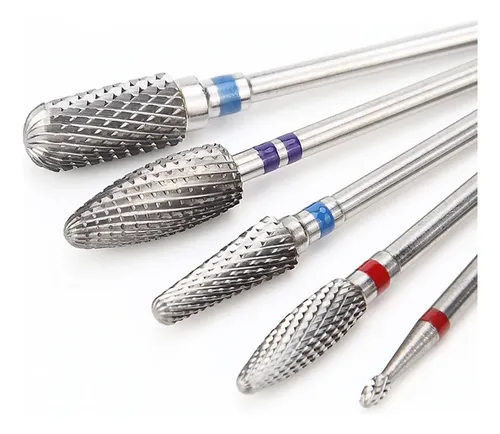 Brocas De Lima For Máquinas De Arte De Uñas, Pulir Tungsten