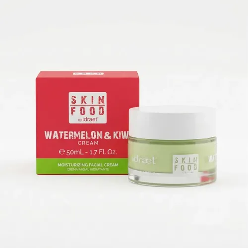 Crema Facial Hidratante Watermelon Kiwi 50ml Idraet Skinfood