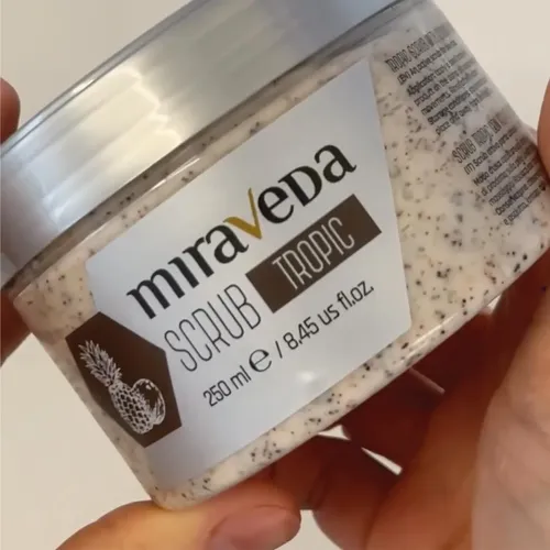 Exfoliante Corporal Italwax 250ml Cáscara De Coco