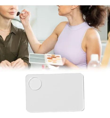 Paleta De Maquillaje Portátil Rectangular Para Cosméticos De