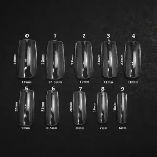 Tips Para Soft Gel Y Press On Nails Paris Night X100u Premiu